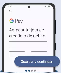 Google Wallet agregar tarjeta paso 2